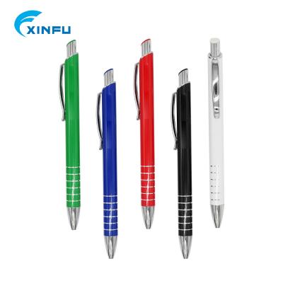 China Commonly writing hot selling metal ballpoint pen made in paper custom logo ballpoint pen promotional pen news for sale