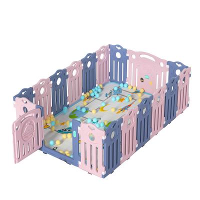 China Easy to Indoor Baby European Fence Safety Assembly Style Plastic Playpen for Toddler for sale