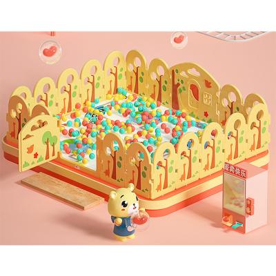 China 2020 Indoor Anti-collision Fence Wholesale Plastic Playpen Baby Gift For Children for sale