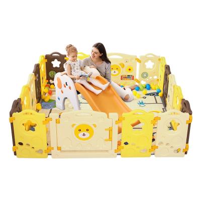 China Large children anti-collision playard factory price large playpen guardrail for babies for sale