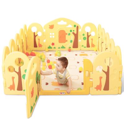 China Modern Anti-collision Modern Good Quality Kids Indoor Plastic Baby Playpen Fence for sale