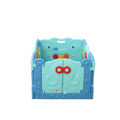 China Non-Toxic Durable Folding Baby Playpen Plastic Kids Play Yard Indoor Playground for sale