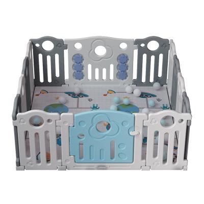 China Indoor HDPE Factory OEM Safety Baby Fence Playpen For Kids Play for sale