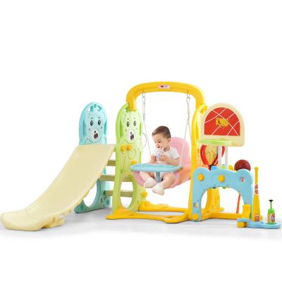 China Indoor Dolphin Hot Sale Plastic Slide Kids Slides And Swing For Kids for sale