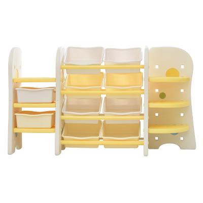 China Eco-friendly Kids Toys Organizer Factory Price Plastic Shelf For Kids for sale