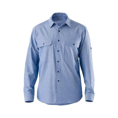 China Breathable Shirt Mens 100% Cotton Long Sleeve Work Shirts for sale