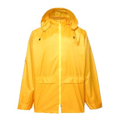 China Bachelor's Rainwear Latest PU or PVC Jacket and Pants Two-piece Suit Waterproof Raincoat for sale