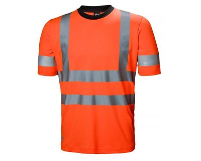 China EN471 Short Sleeve High Visibility T-shirt High Visibility T-shirt Construction Breathable Hi-Strength T-Shirt for sale