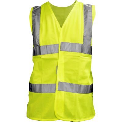 China High Visibility Anti Shrink Vests For Men Construction Site Vest Woven Workwear Uniforms Work Vests for sale