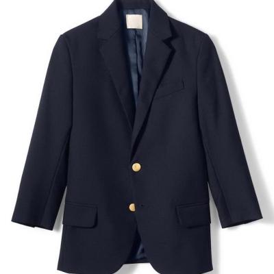 China Viable Custom Design Boy's School Uniform Jacket Kids Blazer for sale