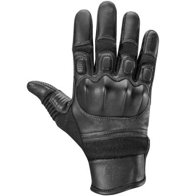 China New Design Leather Gloves Protection Tactical Operation Winter Military Gloves for sale