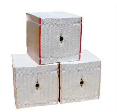 China Ceramic Fiber Modules Thermal Insulation Ceramic Fiber Folding Blanket Module for sale