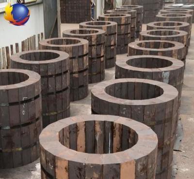 China Fused Rebond Magnesia Chrome Brick High Temp Fire Sintered Chromium-Magnesite Bricks For Refining Furnace for sale