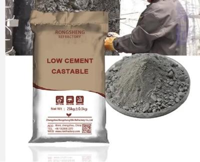 China High Performance Low Cement Castable Refractory Mullite Castable For High Temperature Furnaces for sale