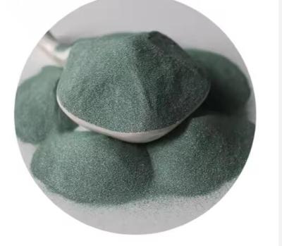 China High Purity 99% Sic Powder 16#~2000# Refractory Green Silicon Carbide For Abrasives And Sandblasting for sale