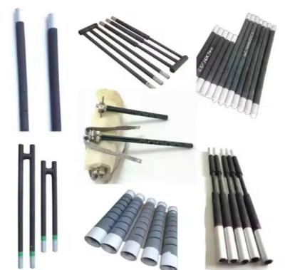 China High Temperature 1400c 1500c Silicon Carbide Rod Heating Elements Sic Electric Heater Tubes For Furnace for sale