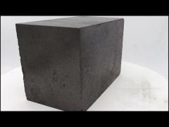 Thermal Conductivity Magnesia Carbon Brick , High Basic Slag Resistance Refractory Blocks