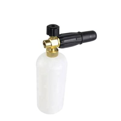 China Home Use Low Price Car Washer Foam Gun Nozzle High Pressure Snow Foam Lance / 1l Snow Foam Lance for sale