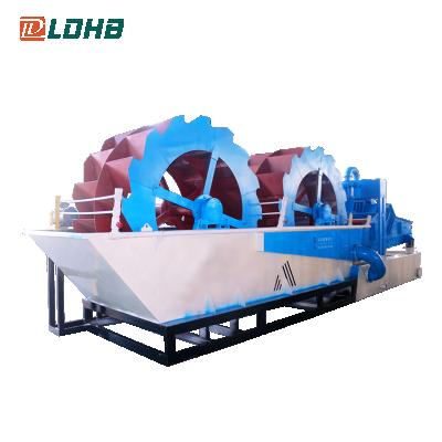 China Building Material Shops Double Wheel Sand Washing Machine With Cheaper Price for sale