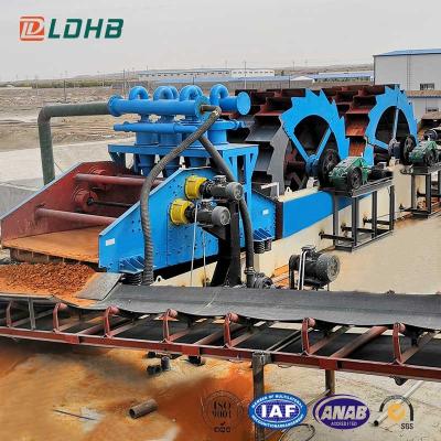 China Examine LDHB 2LD36-100-2442J silica sand double wheeled wet washing and dewatering factory for sale for sale