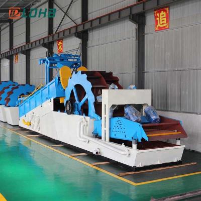 China High quality sand washing machine LDHB Brant DS-2LX09-30-2448J wheel and screw sand washing machine for sale