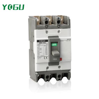 China ABN 2P 3P TP AF ANB52C 53C 102C 103C 203C 403C 603C 803C Molded Case Circuit Breaker MCCB ABN for sale