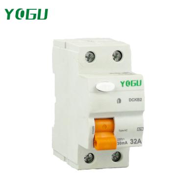 China 2P and 4P 10mA 30mA 100mA 300mA E9 DOMAE RCCBs Residual Current Devices Circuit Breakers CD CE CF for sale