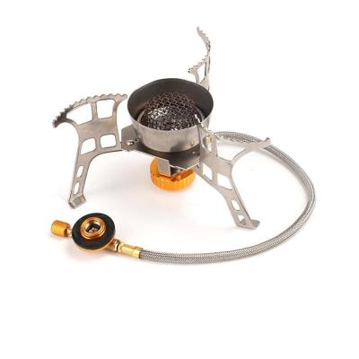 China TOPWIND 3500W Portable Mini Gas Stove With Wind Shield Portable Gas Stove Outdoor Cooking Outdoor Camping Gas Stove for sale