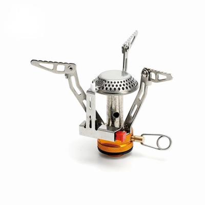 China Mini Stove Adjustable Fire Outdoor Portable Foldable Pocket Picnic Camping Power Cookware Set Outdoor Camping Power Cookware Set TOPWIND 3000W for sale