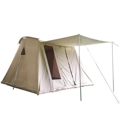 China Camouflage/outdoor field game TOPWIND game spring tents cotton canvas cotton spring tent 2 person good quality waterproof camping tent for sale