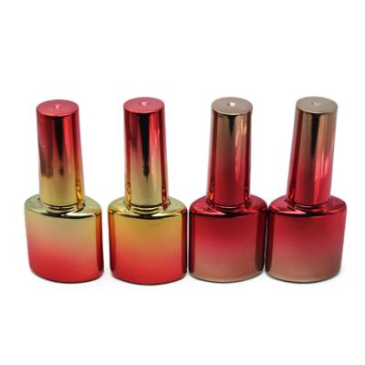 China Unique 5ml Nail Polish Bottles Nail Polish Bottle Wholesale UV Cosmetic Empty Glass Material UV Gel Nail Polish Bottles for sale