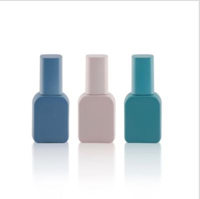 China Custom empty logo 12ml 13ml 15ml cosmetic glass nail polish bottle for wholesale for sale