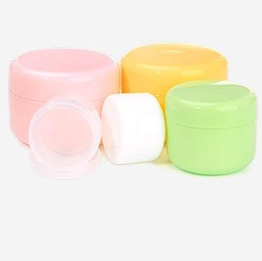 China Personal Care 20g 50g 100g PP Colorful Round Plastic Cosmetic Jar Jar Cream Packaging for sale