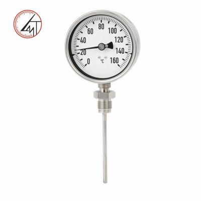 China High Quality Industrial Stainless Steel Bimetal Thermometer for sale