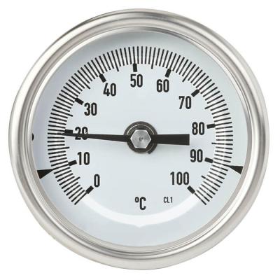 China Dial Bimetal Industrial Bimetal Thermometer for sale