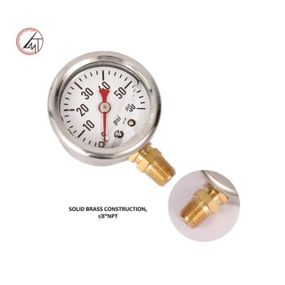 China Industries Hot Sale 100 Psi Pressure Gauge 1/8