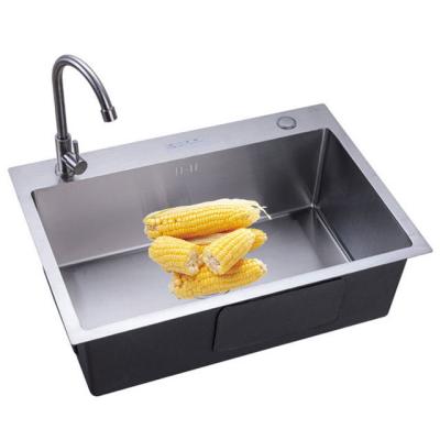 China Without Faucet Well Rated 2.0MM SD604521 With Drain Basin Apron Front Stainless Steel Single Bowl Undermount Kitchen Sink for sale