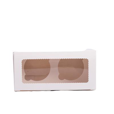 China Bulk Materials Creative Disposable Bun Recycled Tiny Cake Boxes The Cardboard Cake Box for sale