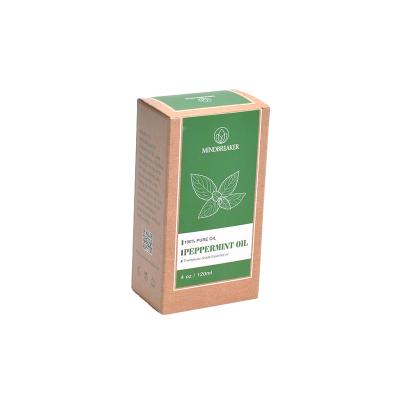 China Good Quality Recyclable Peppermint Oil Paper Box Wholesale Customized Package for sale