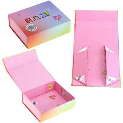 China Handmade Paper Boxes Manufacture Color Apparel Luxury Gift Packaging Shoes Accessories Customized Hair Ribbon Fur Wigs Bangs Bra Item for sale