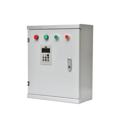 China Electronic Equipment High Frequency industrial cabinet 220v to 380V electric Motor 3 Phase VFD Control Panel for sale