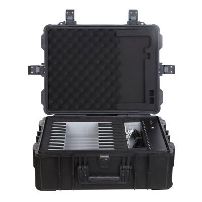 China F1-10C Multi Tablet Locker Flight Charging Case - Portable Tablet Storage Locker Charging Station for sale