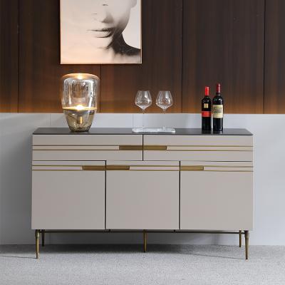 China Minimalist buffet table (the other) adjustable modern wooden sideboard sideboard cabinet for living room for sale