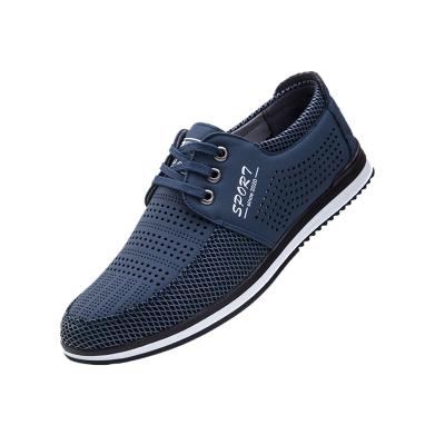 China Clear Original Fashion Cheap All-match New Business Dress Perforated Office Soft Men Leather Shoes for sale