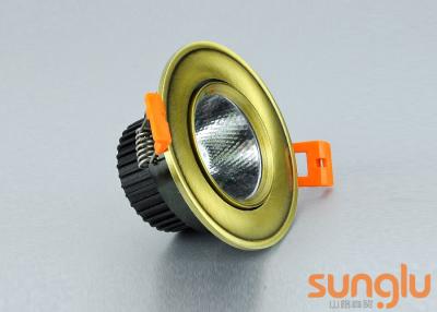 China Smart Home Dimmable LED Downlights , LED Recessed Downlights With Curved Face for sale