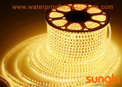 China 2700K 5730 120D SMD 5630 LED Strip Light / Yellow LED Rope Lights for Advertisement for sale