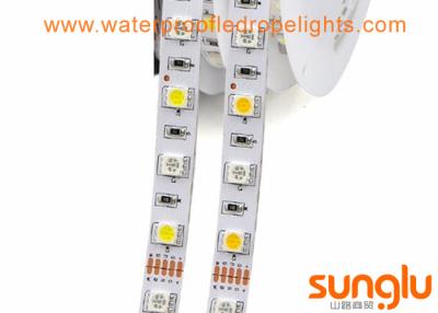 China 5050 60D Dimmable LED Rope Light Non-Waterproof RGBWW 12v LED Light Strips Flexible for sale