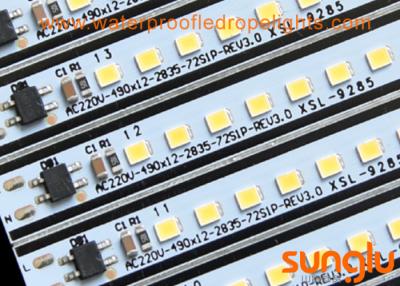 China High Brightness LED Linear Lighting Strips , 220V Driverless SMD 2835 LED Strip Lights for sale