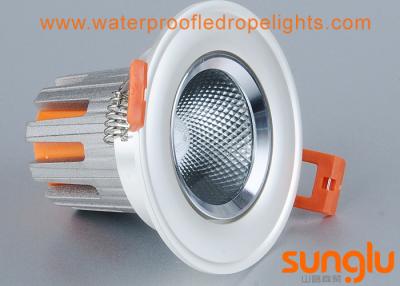 China Durable Tiltable 7 watts LED Downlight , Anti Glare Round LED Downlight For Street for sale