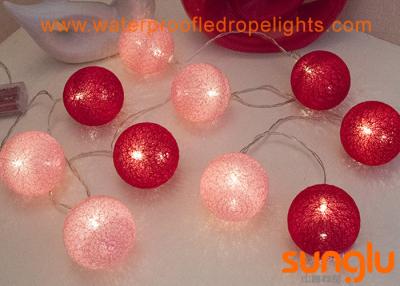 China Decorative Outdoor String Lights , Battery Powered LED Fairy String Lights for sale